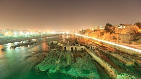 Captivating Night View of Dezful City in Iran wallpaper