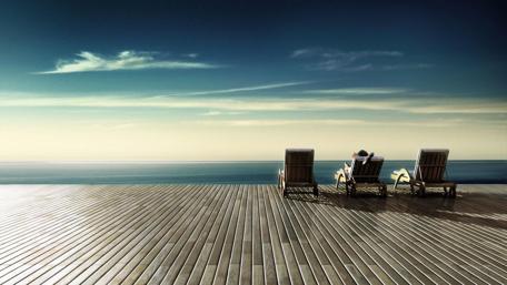 Relax and Unwind by the Seaside wallpaper