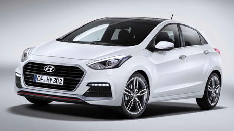 Sleek and Modern Hyundai Hatchback Design wallpaper