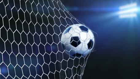 Soccer ball goal wallpaper