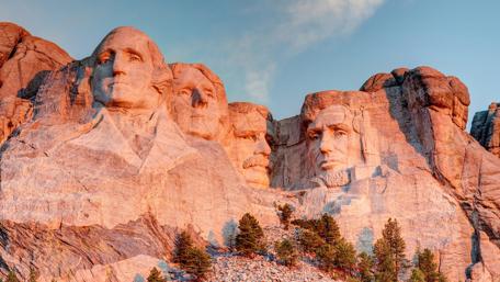 Monumental Faces of American History wallpaper