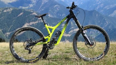 Mountain Bike Adventure in the Wilderness wallpaper