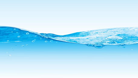 Crystal Clear Water Waves Artistry wallpaper
