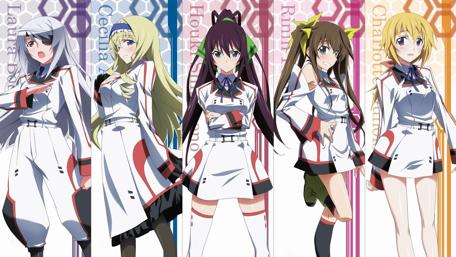 Infinite Stratos Heroines Lineup wallpaper