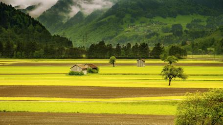 Swiss Alps landscape wallpaper