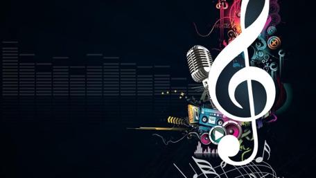 Cool treble clef wallpaper