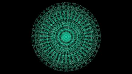 Circle ornament wallpaper