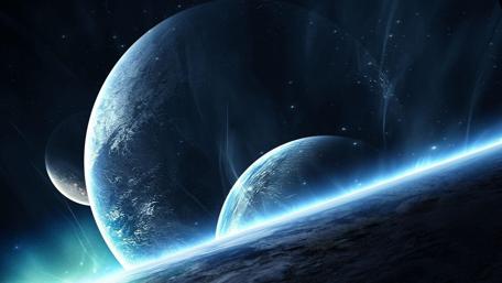 Earth-like planets wallpaper