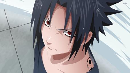 Mysterious Anime Warrior Gaze wallpaper
