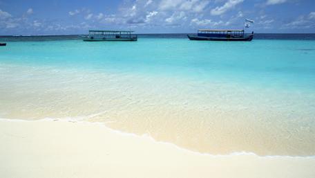 Azure water wallpaper