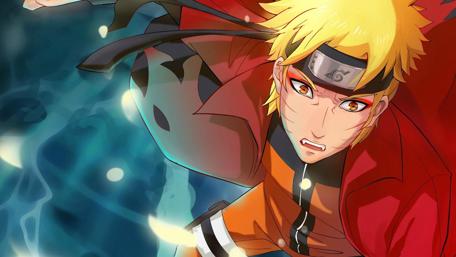 Fiery Ninja Warrior in Action wallpaper