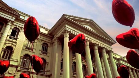 Love balloons wallpaper