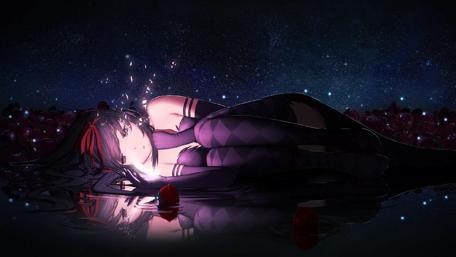 Ethereal Repose in a Cosmic Sea wallpaper