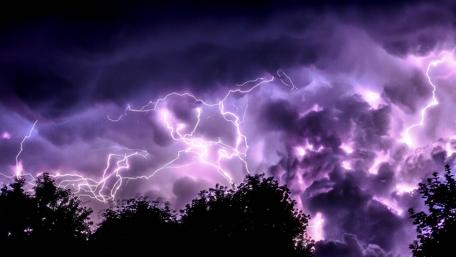 Lightning in the dark ️ wallpaper