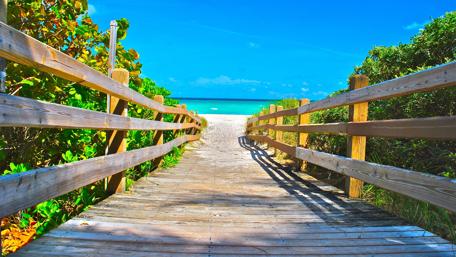 Path to Miami Beach ☀️ wallpaper