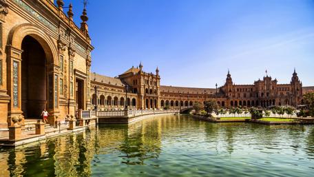 Plaza de España, Spain wallpaper