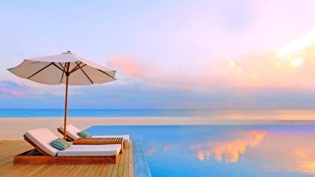 Vacation in the Maldives wallpaper