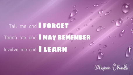 Wisdom Droplets on Serene Backdrop wallpaper