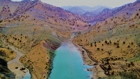 Majestic Mountain River Landscape wallpaper