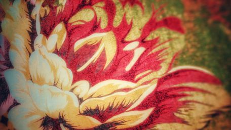 Vibrant Floral Abstract Design wallpaper