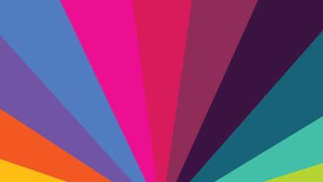 Prismatic Triangles Symphony in Colorful Minimalism wallpaper