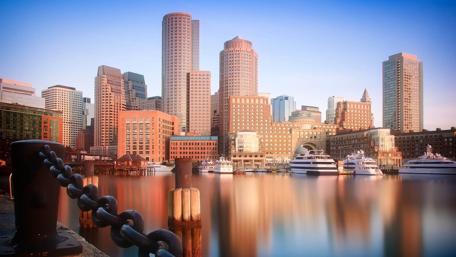 Skyscrapers of Boston wallpaper