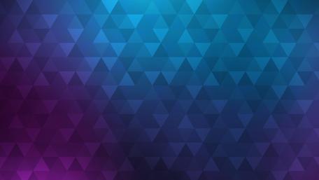 Vibrant Triangular Symmetry in Cyan and Purple Shades wallpaper