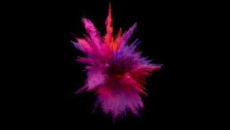 Pink and purple explosion wallpaper