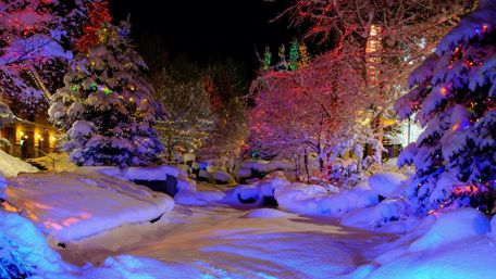 Christmas tree wallpaper
