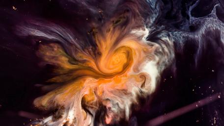 Flow of colors wallpaper