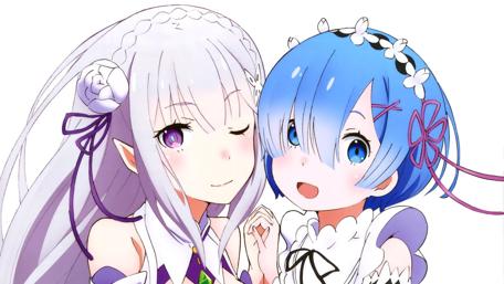 Emilia and Rem wallpaper