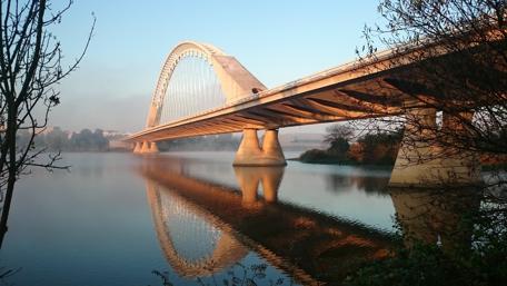 Humber Bay Arch Bridge, Toronto, Canada wallpaper