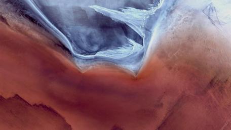 Ethereal Abstract Landscape Artwork wallpaper
