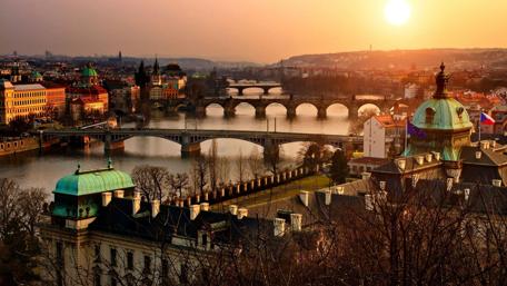 Prague cityscape - Czech Republic wallpaper
