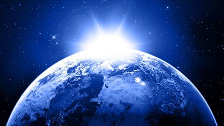 Earth from the space wallpaper