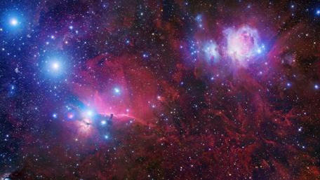 Nebula in the outer space wallpaper