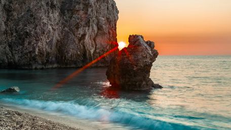 Lefkada Island baeach, Greece wallpaper
