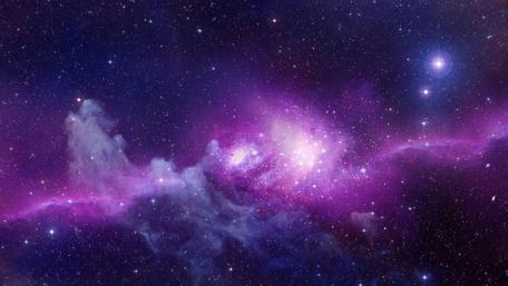 Purple galaxy wallpaper