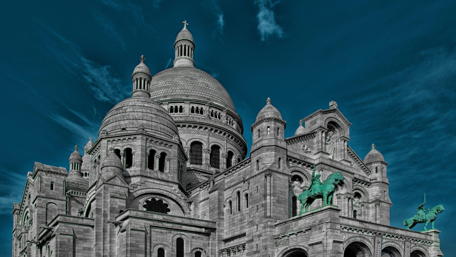 Basilique du Sacré-Cœur - Basilica of the Sacred Heart of Paris wallpaper