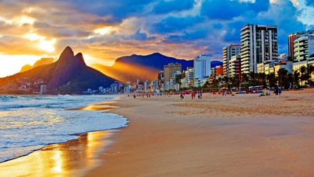 Copacabana beach wallpaper