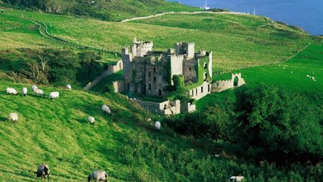 Clifden Castle, Ireland wallpaper