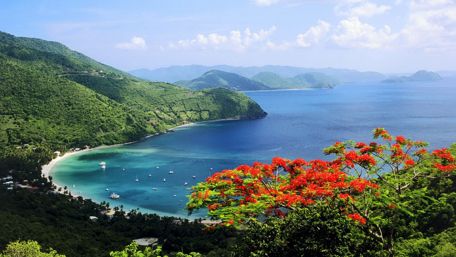 Tortola view, British Virgin Islands wallpaper
