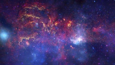 Nebula in the cosmos wallpaper