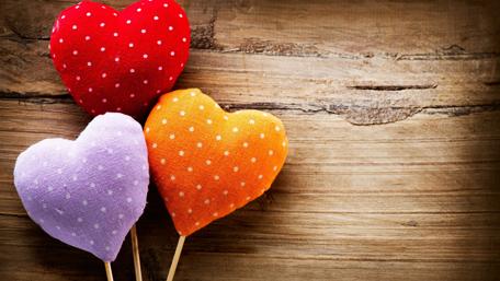 Love hearts wallpaper