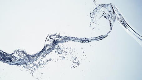 Clear water wave wallpaper