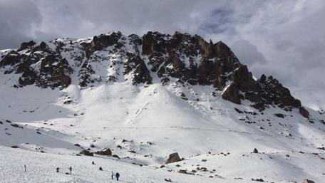 Farellones in the Andes wallpaper