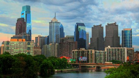 Philadelphia cityscape - Pennsylvania, United States wallpaper