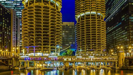 Marina City - Chicago, Illinois, United States wallpaper