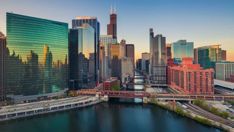 Chicago downtown wallpaper