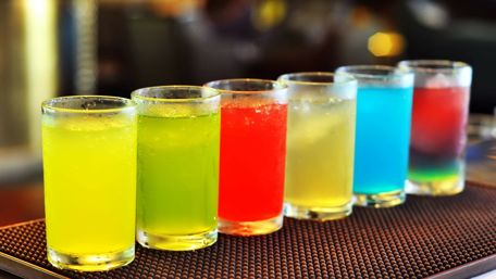 Colorful shots wallpaper